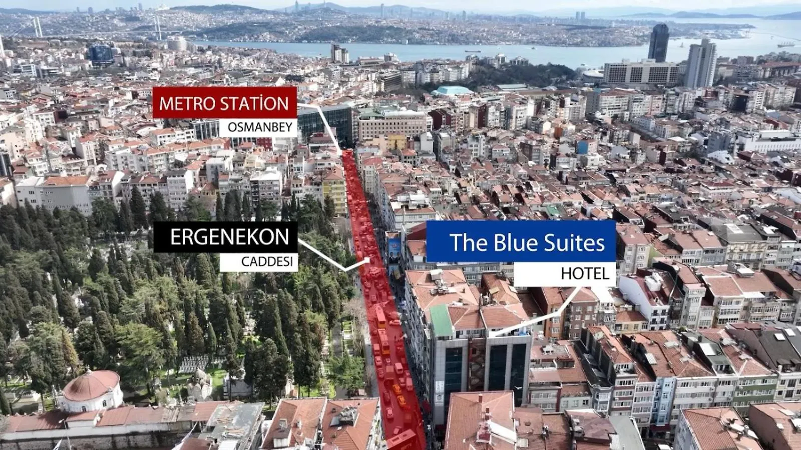 Szálloda The Blue Suites Isztambul